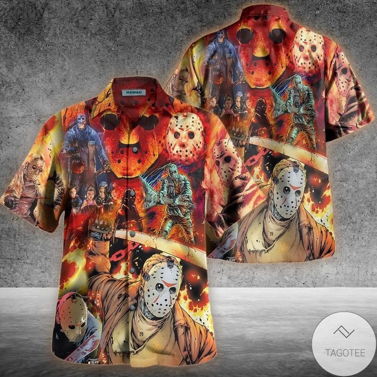 Jason Friday The 13Th Killer Hawaiian Shirt Jason Friday The 13Th Killer Hawaiian Shirt