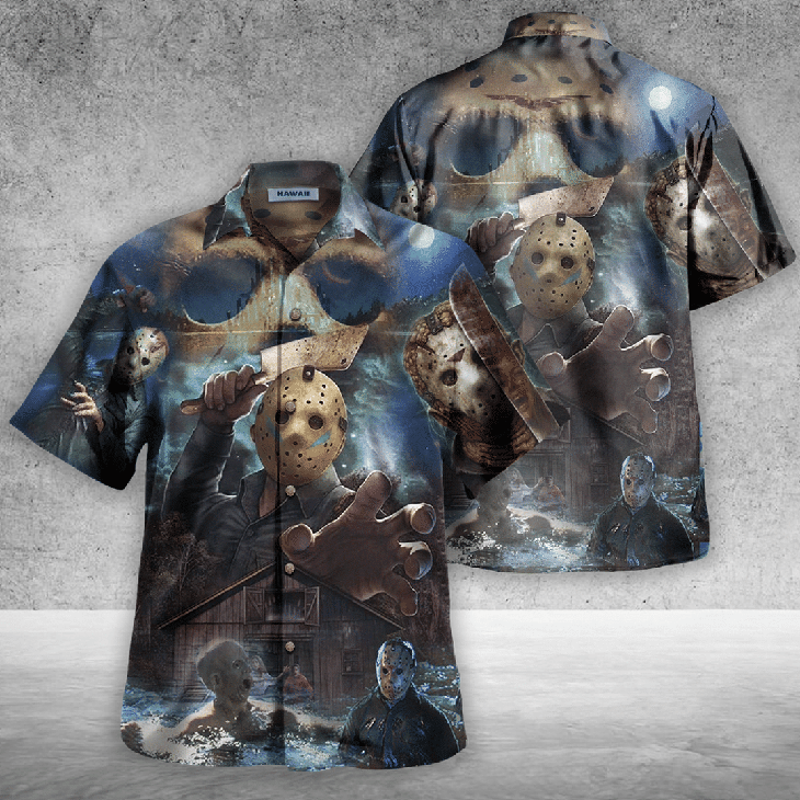 Jason Voorhees Hawaiian Shirt Jason Voorhees Hawaiian Shirt