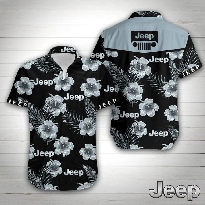 Jeep Hawaiian Shirt Summer Button Up Jeep Hawaiian Shirt Summer Button Up