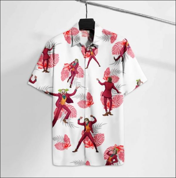 Joker Dancing Hawaiian Shirt Summer Button Up Joker Dancing Hawaiian Shirt Summer Button Up