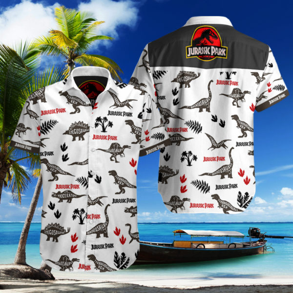 Jurassic Park Hawaiian Shirt Jurassic Park Hawaiian Shirt