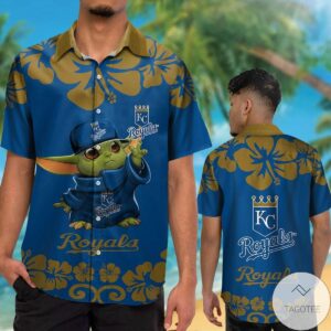 Kansas City Royals Baby Yoda Hawaiian Shirt