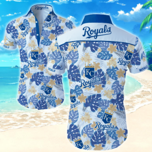 Kansas City Royals Hawaiian Shirt Summer Button Up