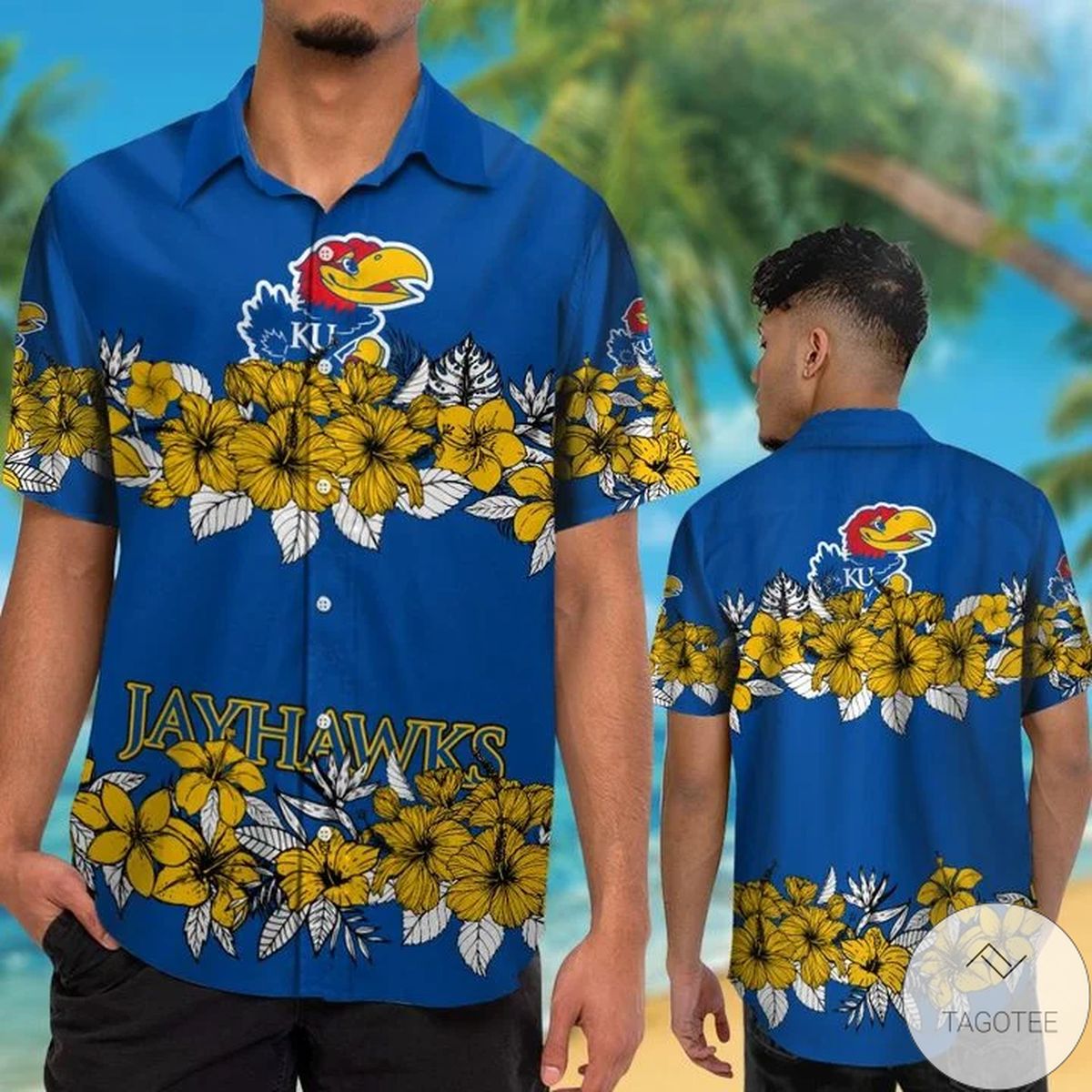 Kansas Jayhawks Hawaiian Shirt Kansas Jayhawks Hawaiian Shirt