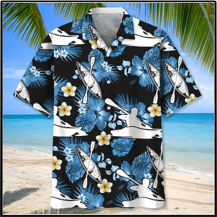 Kayaking Nature Hawaiian Shirt Kayaking Nature Hawaiian Shirt