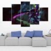 Kha’Zix - League Of Legends - Gaming 5 Panel Canvas Art Wall Decor