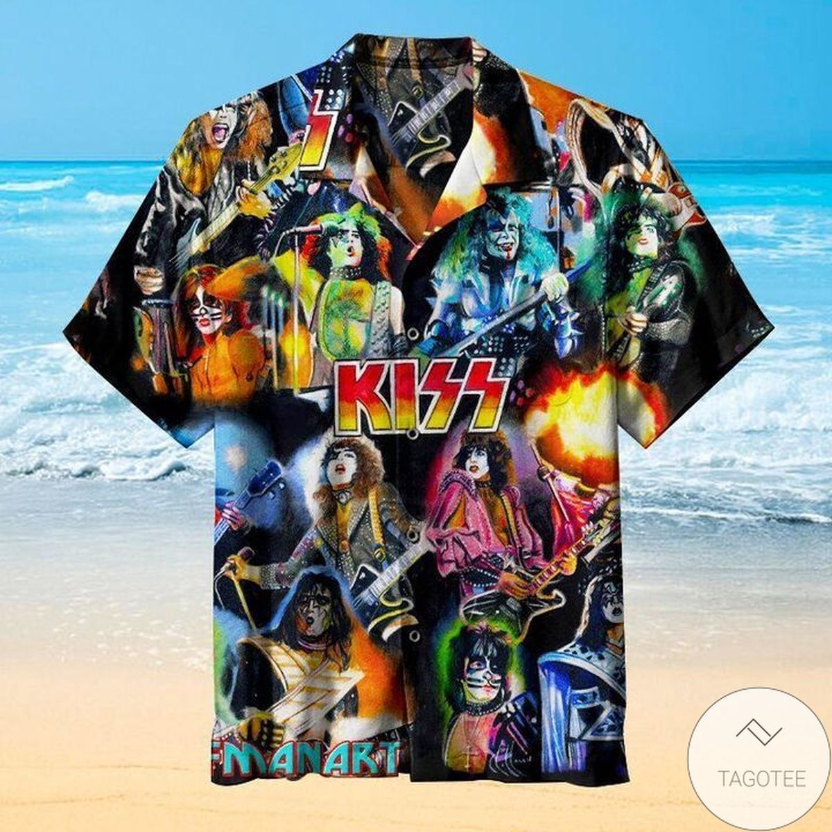 Kiss Manaki Hawaiian Shirt Kiss Manaki Hawaiian Shirt