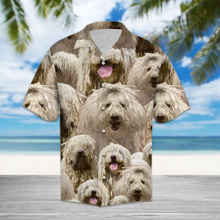 Komondor Hawaiian Shirt Summer Button Up Komondor Hawaiian Shirt Summer Button Up