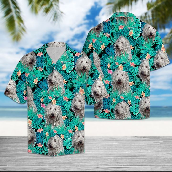 Komondor Tropical Hawaiian Shirt Summer Button Up Komondor Tropical Hawaiian Shirt Summer Button Up