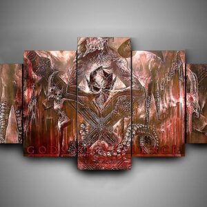 Kreator - Music 5 Panel Canvas Art Wall Decor