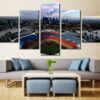 La Dodgers Stadium Baseball - Sport 5 Panel Canvas Art Wall Decor