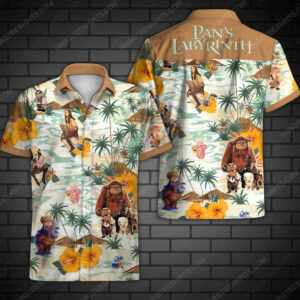 Labyrinth Fairies Movie Cartoon Summer Vacation Hawaiian Shirt