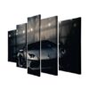 Lamborghini Aventador Sport Racing Car - Automative 5 Panel Canvas Art Wall Decor