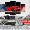 Lamborghini - Automative 5 Panel Canvas Art Wall Decor