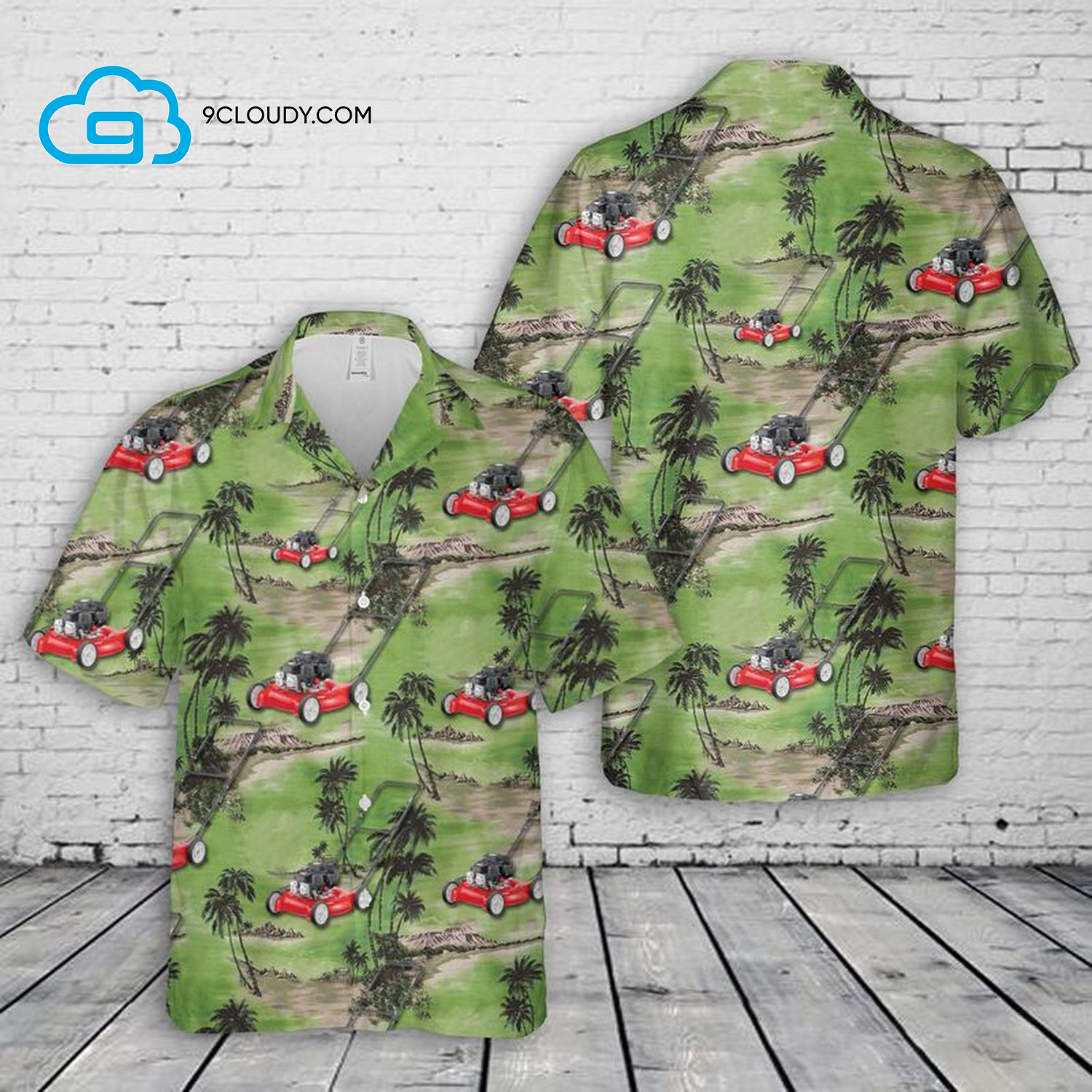 Lawn Mower Full Print Hawaiian Shirt Lawn Mower Full Print Hawaiian Shirt