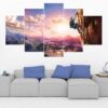 Legend Of Zelda 20 - Gaming 5 Panel Canvas Art Wall Decor