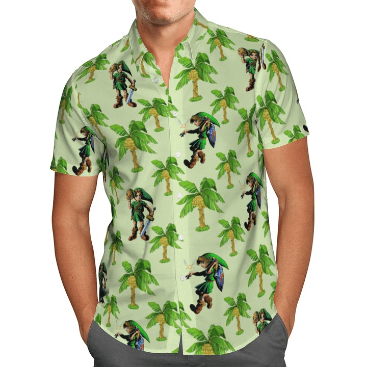 Legend Of Zelda Link Hawaii Shirt Legend Of Zelda Link Hawaii Shirt