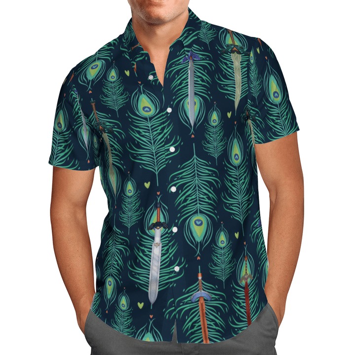 Legend Of Zelda Sword Hawaii Shirt Legend Of Zelda Sword Hawaii Shirt