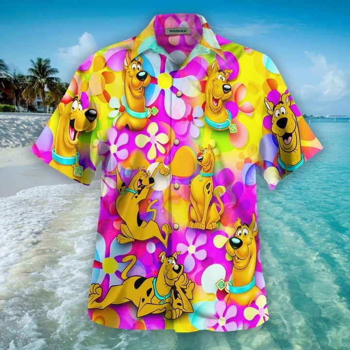 Lets Dance In The Sun Scooby Doo Hawaiian Shirt Lets Dance In The Sun Scooby Doo Hawaiian Shirt