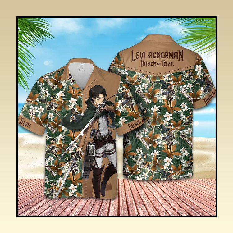 Levi Ackerman Attack On Titan Hawaiian Shirt Levi Ackerman Attack On Titan Hawaiian Shirt