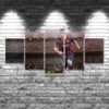 Lionel Messi 05 - Fomous Person 5 Panel Canvas Art Wall Decor