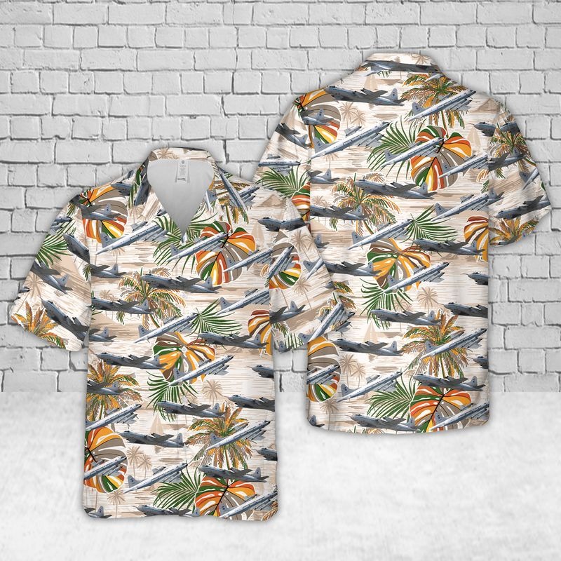 Lockheed Wp 3D Orion Hawaiian Shirt Lockheed Wp 3D Orion Hawaiian Shirt