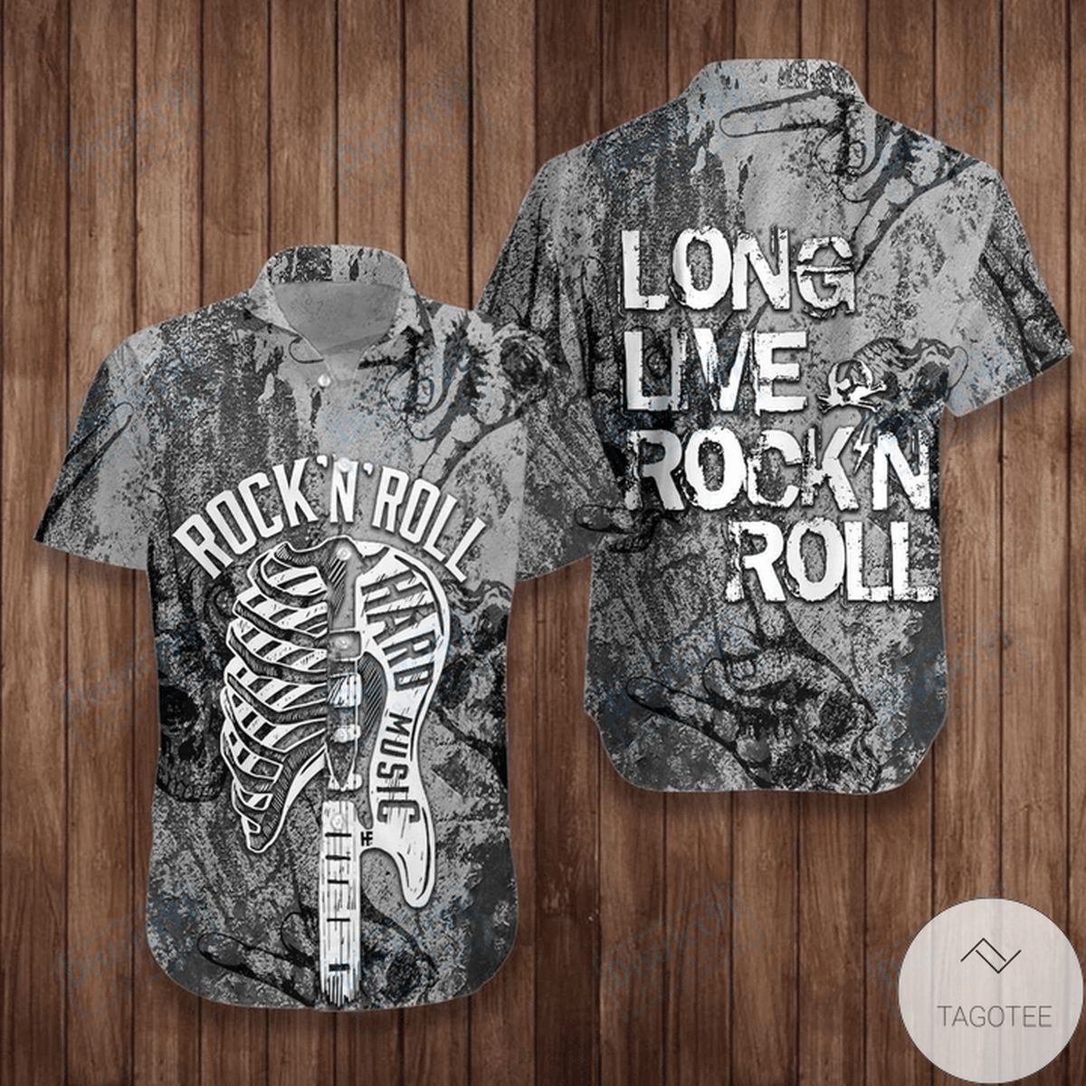Long Live Rock’N Roll Guitar Hawaiian Shirt Long Live Rock’N Roll Guitar Hawaiian Shirt
