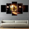 Lord Of The Rings Frodo Baggins - Movie 5 Panel Canvas Art Wall Decor