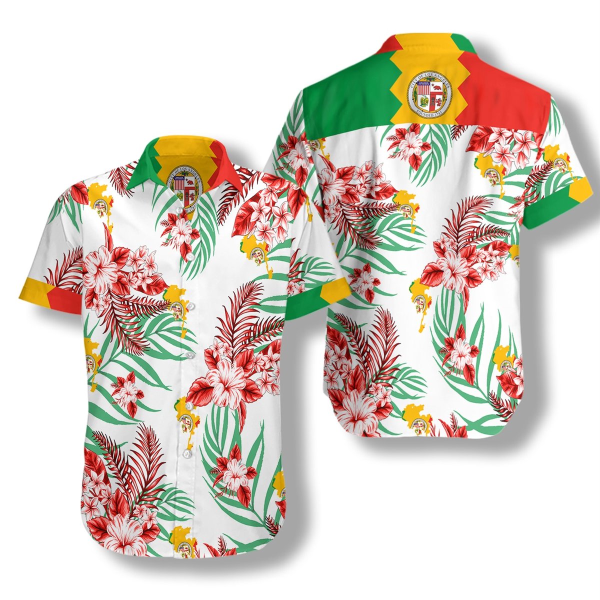 Los Angeles Proud Hawaiian Shirt Los Angeles Proud Hawaiian Shirt