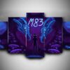 M83 - Music 5 Panel Canvas Art Wall Decor