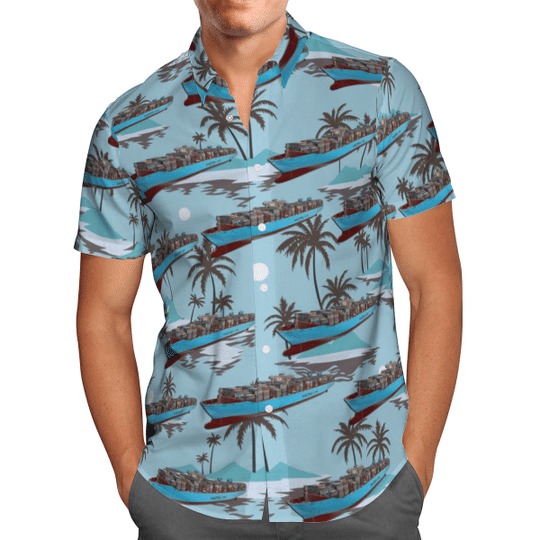 Maersk Line Mærsk Mc-Kinney Møller Hawaiian Shirt Maersk Line Mærsk Mc-Kinney Møller Hawaiian Shirt