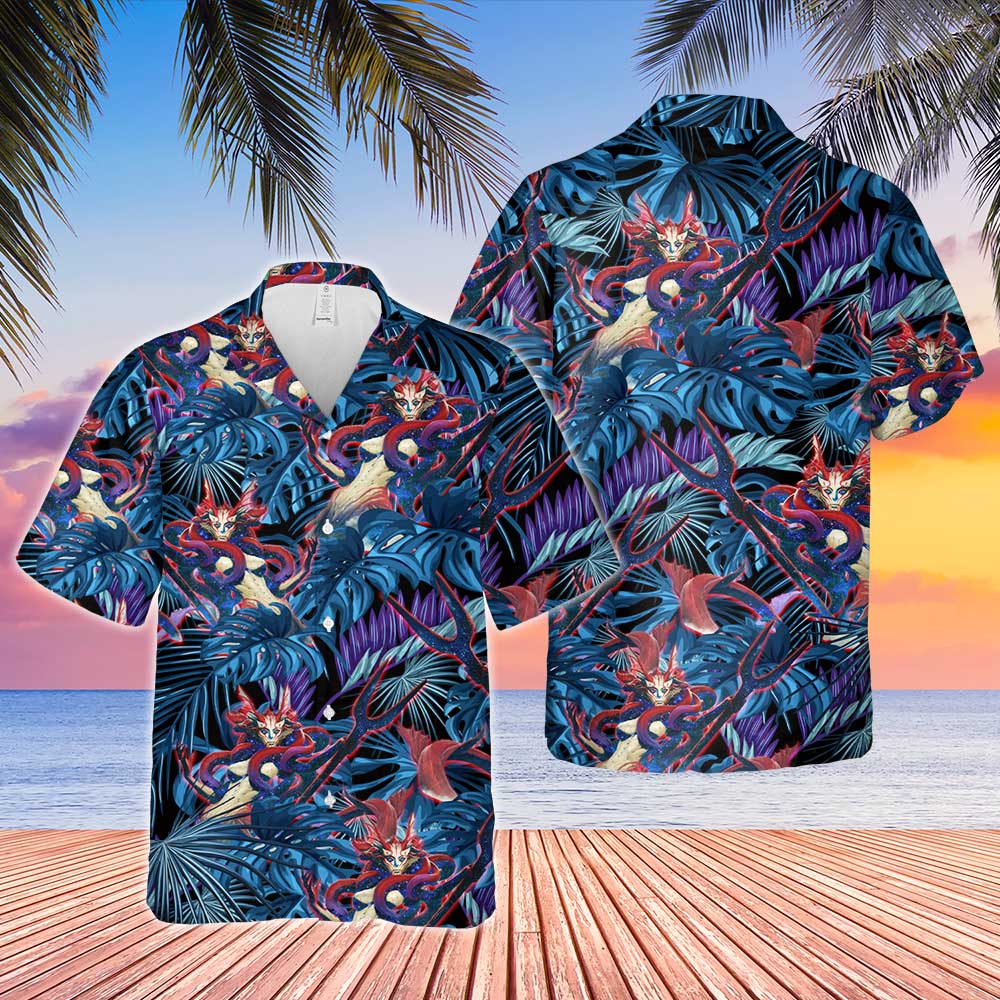 Magic The Gathering Thassa God Of The Sea Hawaiian Shirt Magic The Gathering Thassa God Of The Sea Hawaiian Shirt