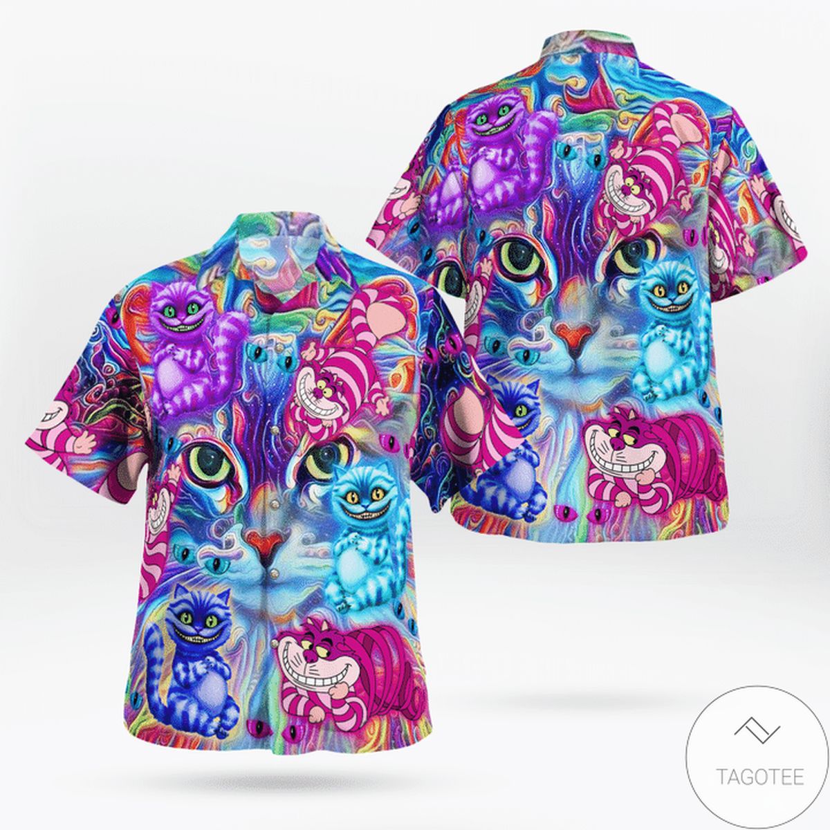 Magical Cheshire Cats Hawaii Hawaiian Shirt Magical Cheshire Cats Hawaii Hawaiian Shirt