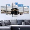 Masjid Al-Haram - Nature 5 Panel Canvas Art Wall Decor