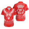 Mate Ma’A Tonga Rugby Polynesian Personalized Hawaiian Shirt