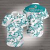 Miami Dolphins Football Hawaiian Shirt Summer Button Up