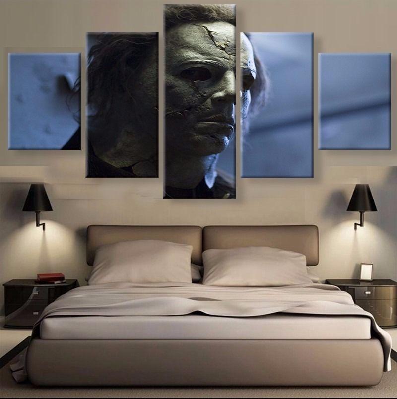Michael Myers Rob - Famous Person 5 Panel Canvas Art Wall Decor Michael Myers Rob - Famous Person 5 Panel Canvas Art Wall Decor