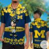 Michigan Wolverines & Minnie Mouse Hawaiian Shirt