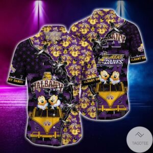 Mickey Mouse Albany Great Danes Ncaa Hawaiian Shirt
