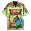 Mickey Mouse Its 5 O Clock Somewhere Hawaiian Shirt