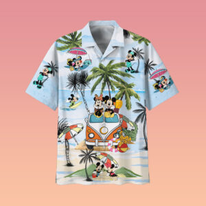 Mickey Mouse Summer Hawaiian Shirt