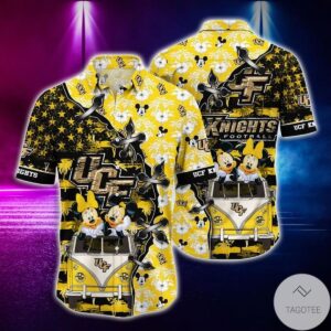 Mickey Mouse Ucf Knights Ncaa Hawaiian Shirt