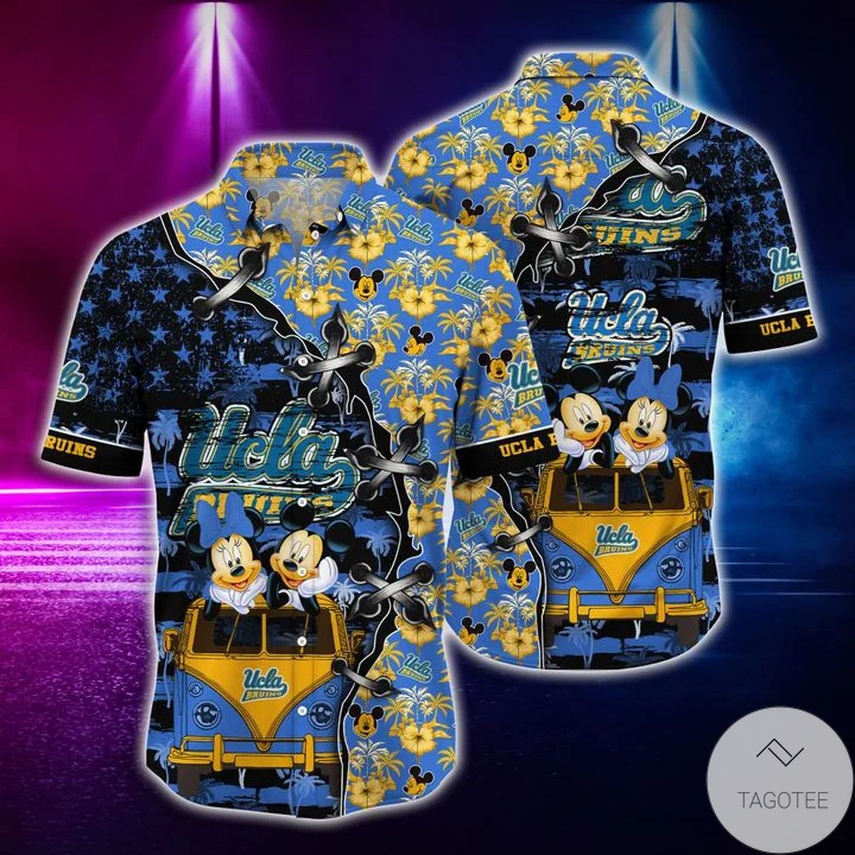 Mickey Mouse Ucla Bruins Ncaa Hawaiian Shirt Mickey Mouse Ucla Bruins Ncaa Hawaiian Shirt