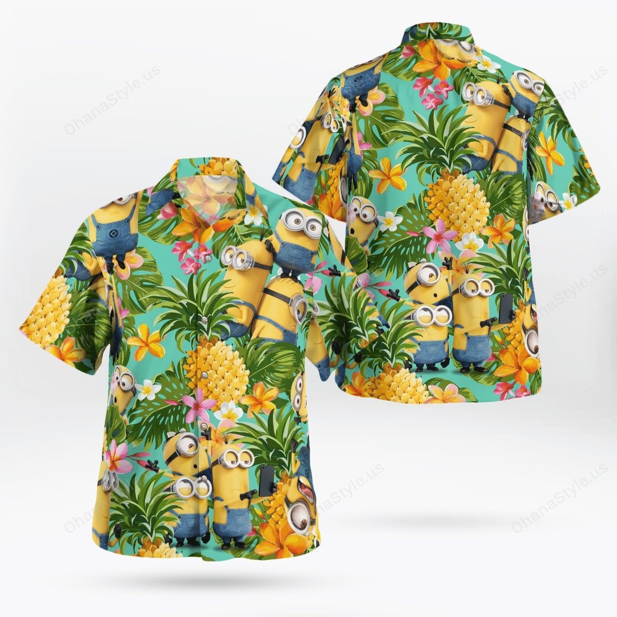 Minion Tropical Hawaiian Shirt Minion Tropical Hawaiian Shirt