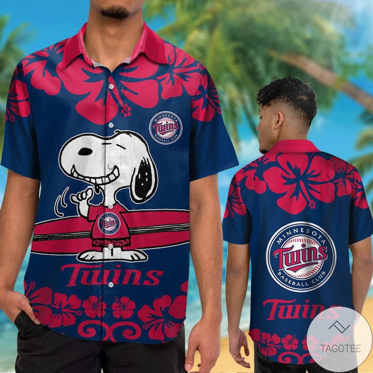 Minnesota Twins Snoopy Hawaiian Shirt Minnesota Twins Snoopy Hawaiian Shirt