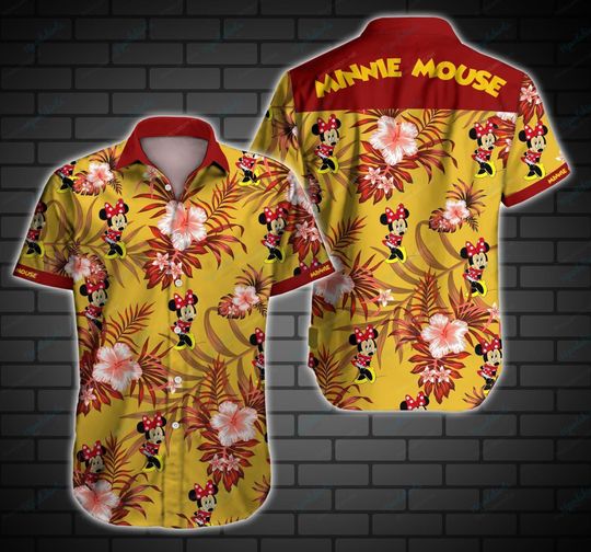 Minnie Mouse Hawaiian Shirt Minnie Mouse Hawaiian Shirt