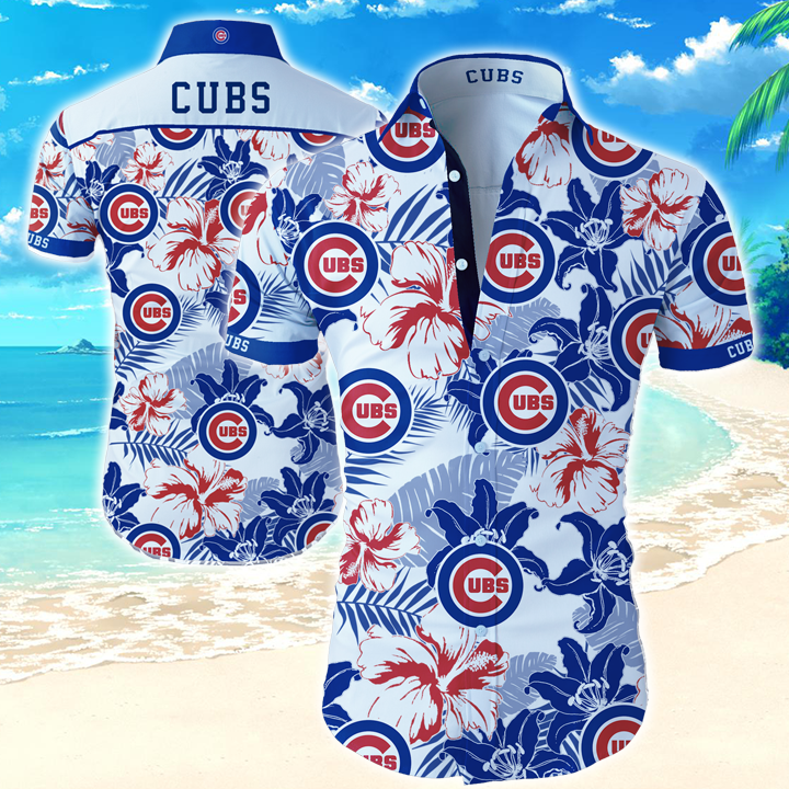 Mlb Chicago Cubs Hawaiian Shirt Summer Button Up Mlb Chicago Cubs Hawaiian Shirt Summer Button Up