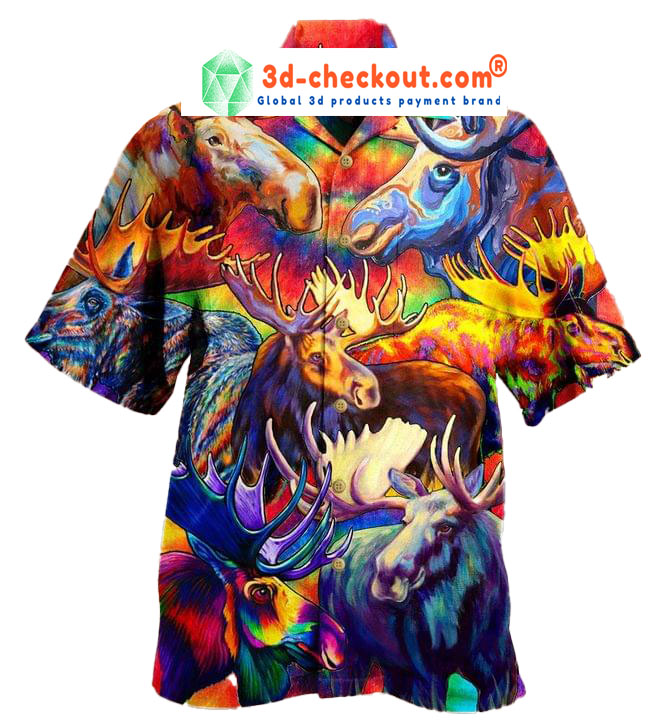 Mooses Hawaiian Shirt Mooses Hawaiian Shirt