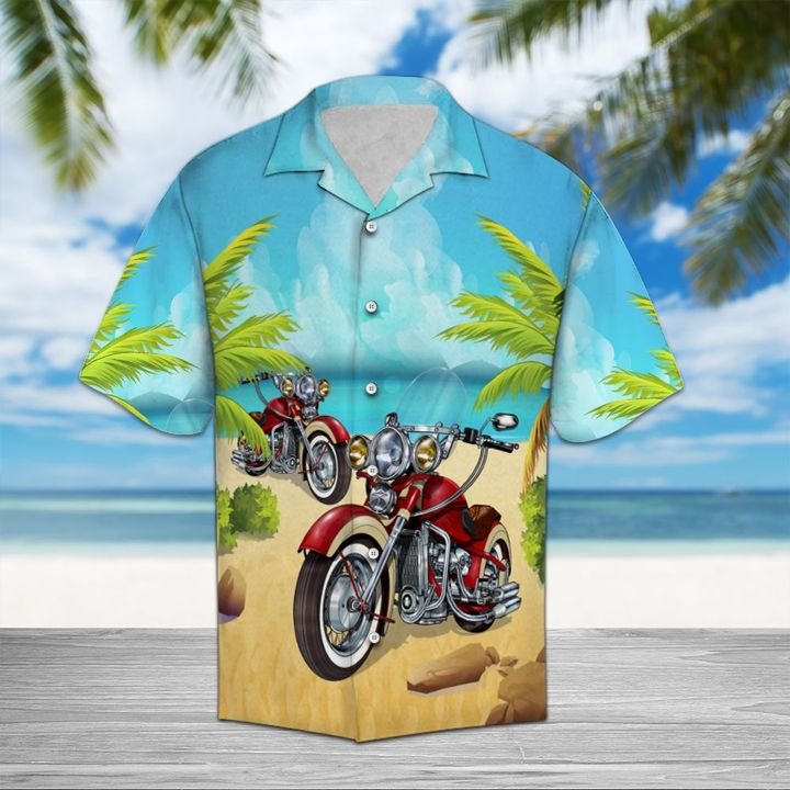 Motorcycle Lovers Hawaiian Shirt Summer Button Up Motorcycle Lovers Hawaiian Shirt Summer Button Up