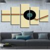 Music CD - Music 5 Panel Canvas Art Wall Decor
